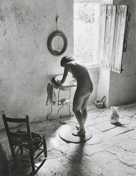 Lot 11Willy Ronis (1910-2009)Le nu provençalGordes, été 1949Gelatin silver print (c. 1990), signed in ink in the lower margin at right