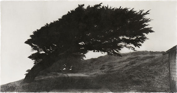 Jungjin Lee: "Wind" 2007, Photo Emulsion on Mulberry Paper, Mounted on Mulberry Paper, 73,7 x 144,8 cm © Jungjin Lee
