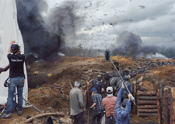 An-My Lê (b. 1960), Film Set ("Free State of Jones"), Battle of Corinth, Bush, Louisiana, 2015. Inkjet print, 40 x 56 1/2 in. (101.6 x 143.5 cm). Collection of the artist; courtesy the artist and STX Entertainment, Los Angeles