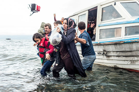 Arturas Morozovas, Syrian migrants. Lesbos Island, Greece, 2016