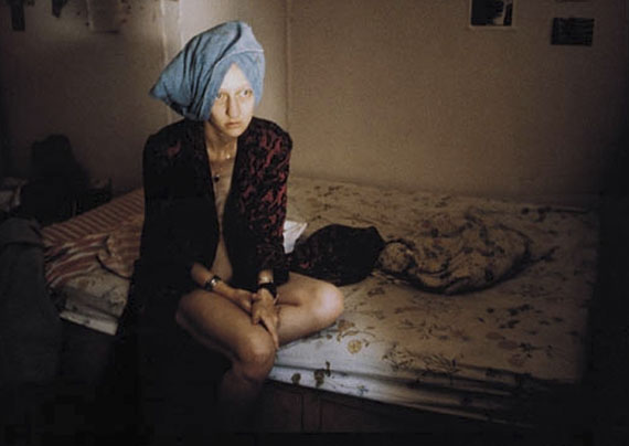 Nan GoldinSuzanne on her bed, The Bowery NY, 1983Cibachrome Print, Edition of 25, 85 x 117 cm