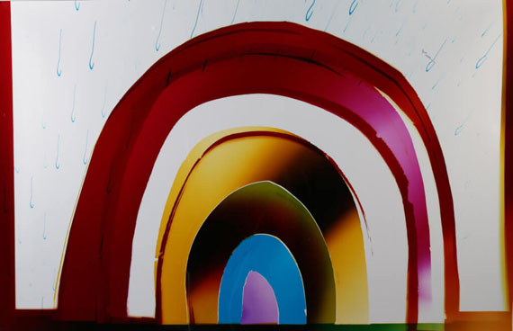 Liz NielsenRainbow, 2016127 x 195.6 cm - 50 x 77 inchesUnique analog chromogenic photograph on Fujiflex paper©Liz Nielsen Courtesy NextLevel Galerie Paris