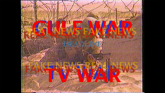 Michel Auder, Gulf War TV War, 1991, edited 2017, digital video, still, EMST-National Museum of Contemporary Art, Athens,  documenta 14