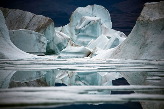 Sebastian Copeland. Icefloe VII, Ellesmere Island, Canadian Arctic, 2008