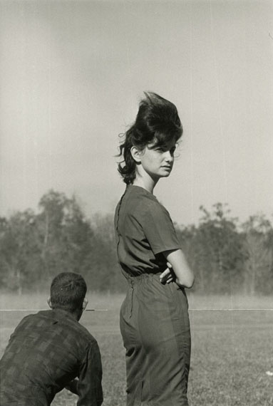 Woman at a Race in Prairieville, Louisiana, 1964© Danny Lyon / Courtesy Gavin Brown‘s Enterprise