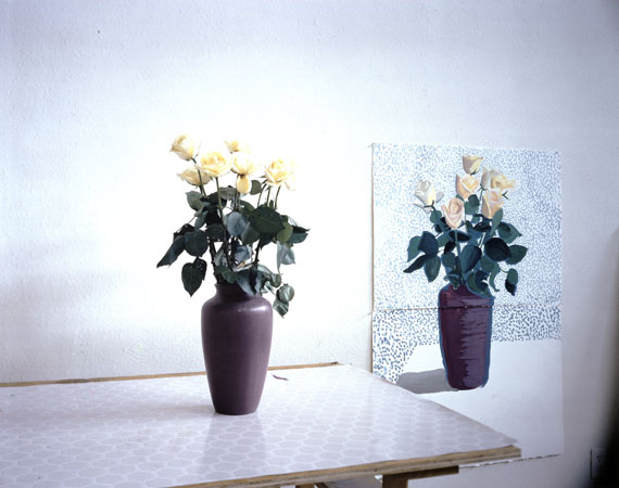 David Hockney: "Roses for Mother", December 4th 1995, 1995DZ BANK Kunstsammlung im Städel Museum