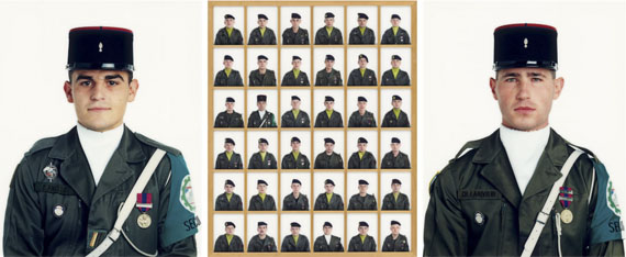 Lot 2144© Frank Thiel„Die Alliierten“ (The Allies). 1994Twelve-part installation, composed of 4 triptychs, C-prints, Diasec, 2000/2001. Large photos each 217,5 × 174 cm (85 5/8 × 68 1/2 in.), small photos each 34,8 × 27,8 cm (13 3/4 × 11 in.). Each signed, dated (exposure and print), titled, inscribed and editioned in black felt-tip pen on the reverse of frame and upper frame as well as dimensions. Each one of 6 editioned copies. [2045] Each framedProvenance: Collection Wolfgang JoopEstimate: EUR 80.000 – 120.000 / USD 94,200 – 141,000