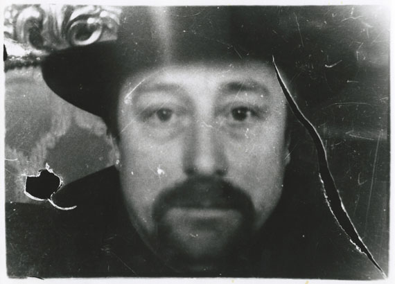 Gerard Petrus FieretUntitled (photograph of a worn photographic selfportrait), 1960 - 1970Vintage gelatin silver print15.9 x 22.5 cm© Estate of Gerard Fieret / Courtesy of Deborah Bell Photographs