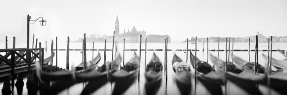 Twelve Gondolas, Venice 2014 © SILVERFINEART