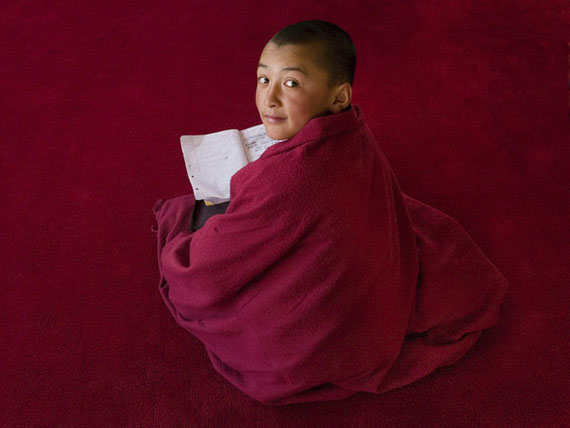 Beat Presser: Buddhistischer Mönch, Ladakh © Beat Presser