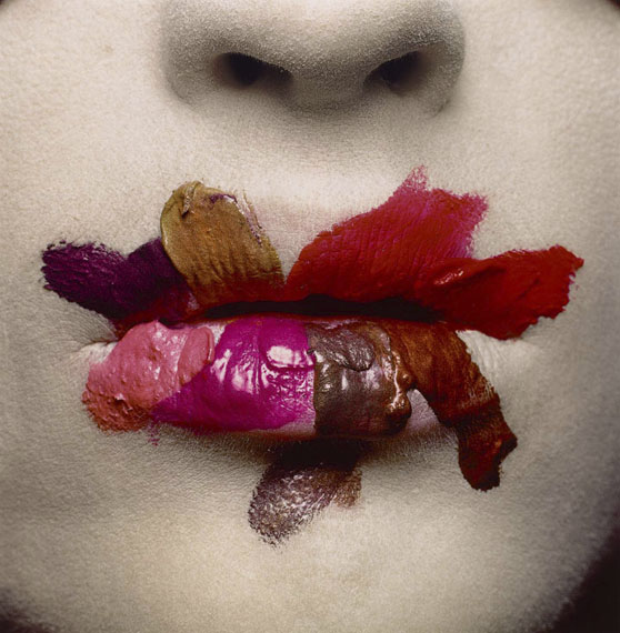 Irving Penn: Mouth (for L‘Oréal), New York, 1986 © The Irving Penn Foundation