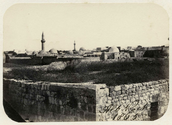258 Bis. 
Albert Poche 
Syria, 1865. 
Aleppo and its surroundings. 
6 albumen prints, signed and dated