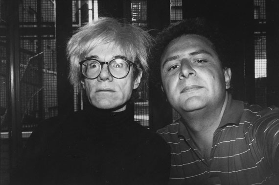 Jean PigozziAndy Warhol and ME, 1986© Jean Pigozzicourtesy IMMAGIS Galerie