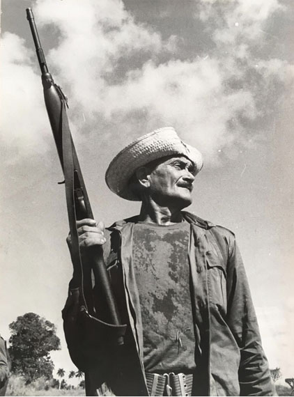 Raúl Corrales (1925-2006) Leandro Malagón fue uno de los primeros que formó parte de la milicia campesina, 1960