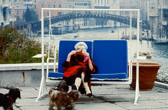 Stefan Moses, Peggy Guggenheim, Venedig 1969. Copyright 2018 Stefan Moses / Else Moses.