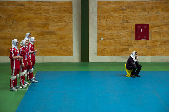 Linda Dorigo, Volleyball Iran, digital photography, 2010
