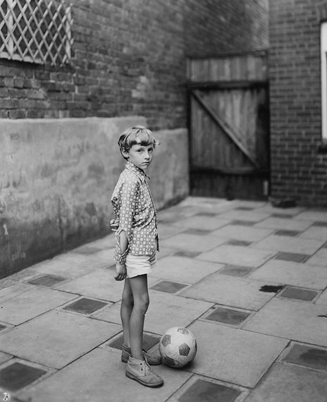 Young Boy with ball 1974 © John Myers johnmyersphotographs.com