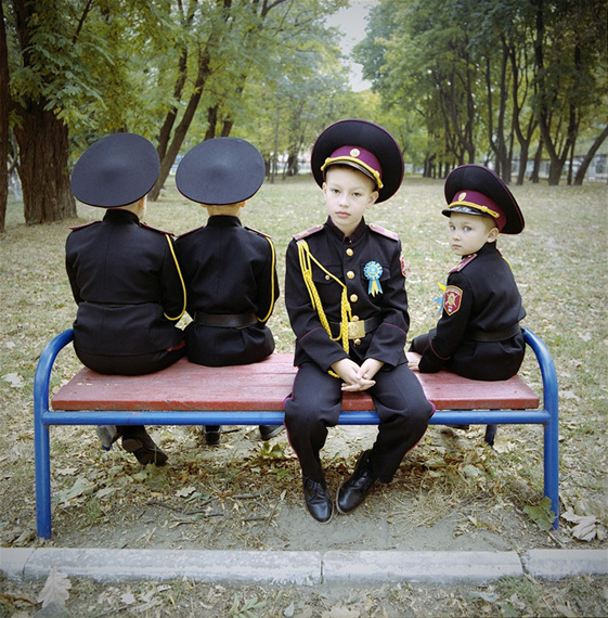 Young Cadets, Ukraine 2015. from the series How to dance the waltz © Michal Chelbin
