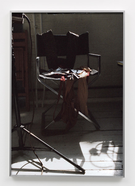Studio Chair, 2018Inkjet print 81.5 x 56.1 cm, framedEdition: 4 + 2 AP© Talia ChetritCourtesy the artist; Sies + Höke, Düssseldorf