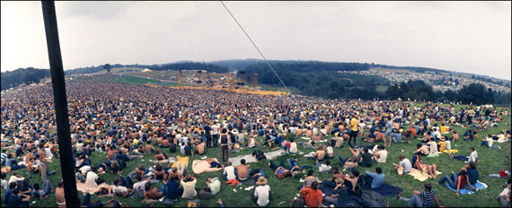 © Elliott LandyWoodstock Festival 1969, NY