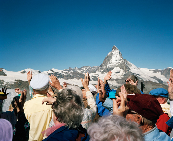 The Matterhorn, Alps, Switzerland, 1990 © Martin Parr / Magnum Photos