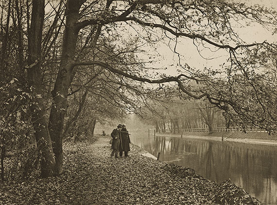 Otto Rau (1856-1928)
Herbststimmung am Landwerhkanal, 1891
aus der Mappe: Aus dem Berliner Tiergarten
Heliogravüre
© Stadtmuseum Berlin