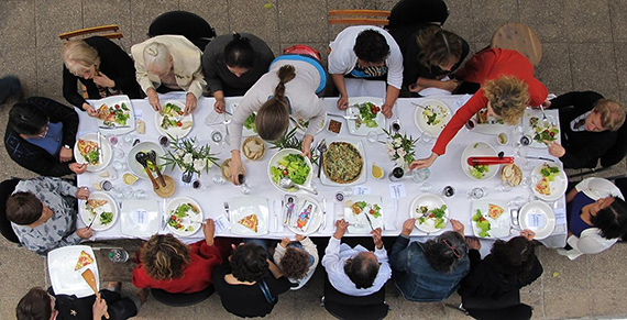 Second Lunch in Public Space for Common Place, 2010 © Nohra Haime Gallery, Ruby Rumié & Justine Graham