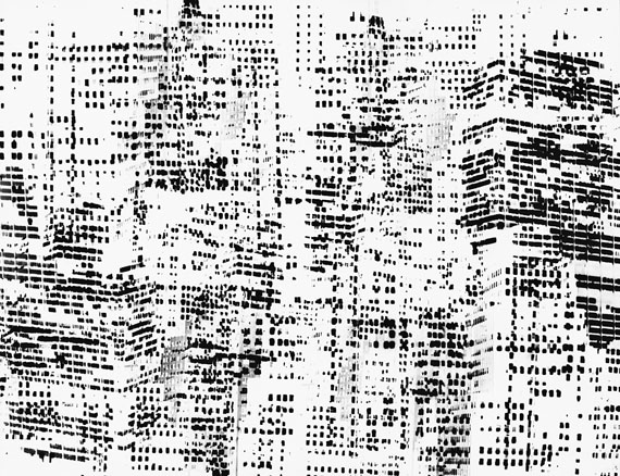 Walter Schels: NEW YORK TRANSFORMATIONS o.T, Doppelbelichtung, 1967, Pigment Print, 100 x 130 cm