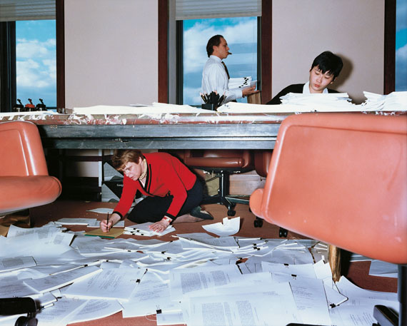Lars Tunbjörk: "Lawyer's Office, New York, 1997", aus der Serie "Office / Kontor" © Lars Tunbjörk