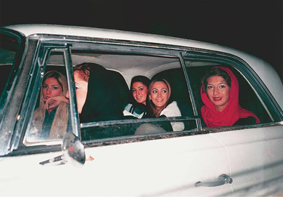 Shirin Aliabadi: Girls in Car 2, 2005 © Shirin Aliabadi and The Third Line