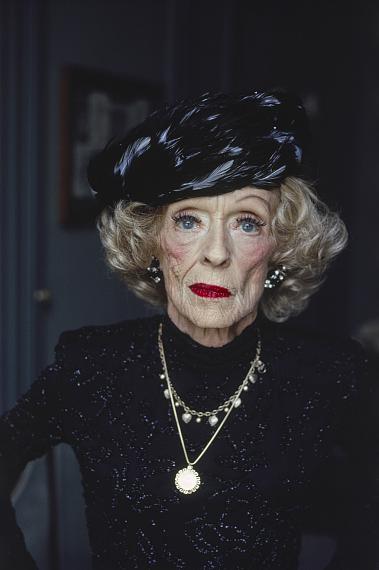 Pia Zanetti: Bette Davis, Cernobbio, Italy, 1988 © Pia Zanetti