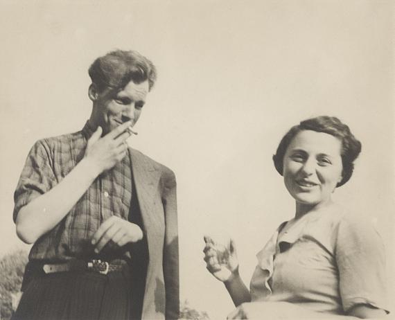 Willy Brandt und Rosa Lenz Paris, 1937/1938 
© Bonn, Archiv der sozialen Demokratie/Stanfordville, NY, Fred Stein Archive