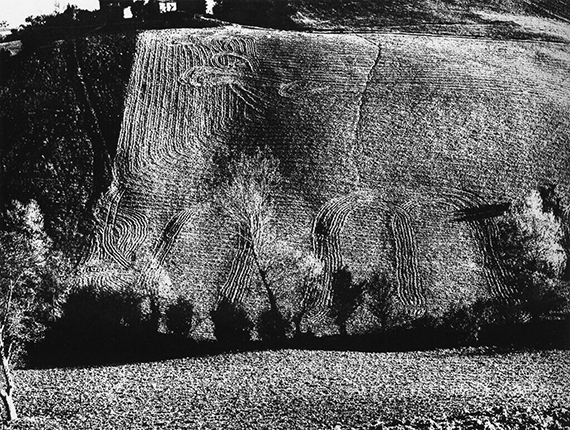 Mario Giacomelli, Metamorphosis of the Land, 1974/1981Gelatin Silver Print, 12 x 16 inchesSigned and stamped in ink on verso, Printed by the artistCourtesy Robert Klein Gallery, Boston