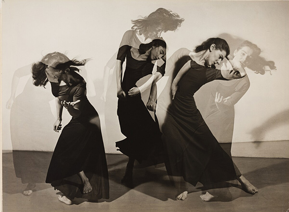 Barbara Morgan, Martha Graham, American Document (Trio), 1938. Charles E. Young Research Library, UCLA. Courtesy Bruce Silverstein New York.