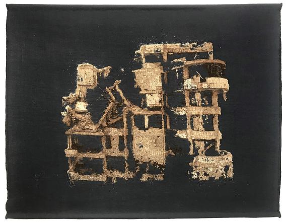 Thibault Brunet: Boite Noir, Tapisserie, sans titre 1, 2020, 120 x 160 cm