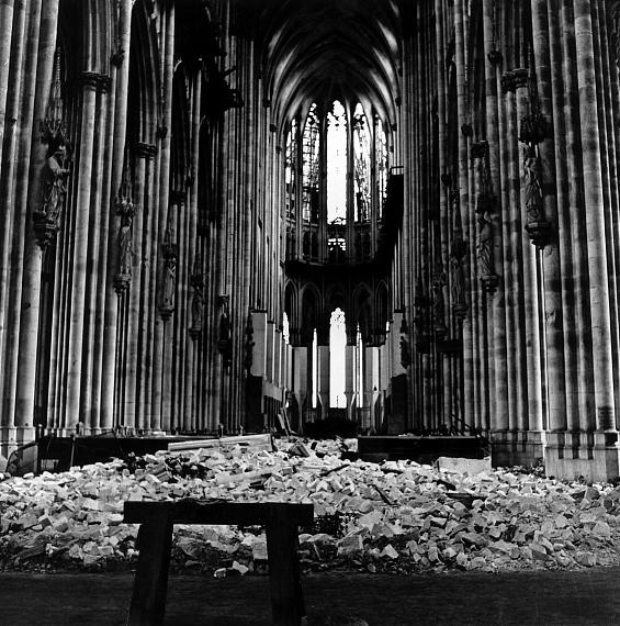 Lee Miller: Cologne Cathedral, Cologne, Germany, 1945 © Lee Miller Archives England 2022www.leemiller.co.uk
