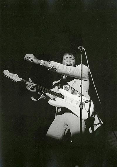 Jimi Hendrix, Rheingold Festival, New York, 1967© Paul McCartney/Fotografin Linda McCartneyCourtesy Sammlung Reichelt und Brockmann