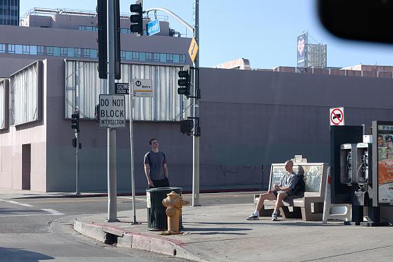 Jens Liebchen
Untitled (Sunset Boulevard / Gower Street) 
from the series L.A. Crossing, 2010-2022
Archival Pigment Print, 80 x 60 cm, framed
Edition of 5
© Jens Liebchen