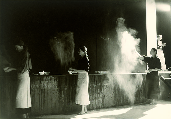 DIE ORESTIE DES AISCHYLOS, Gastspiel in Athen, 1985 © Ruth Walz