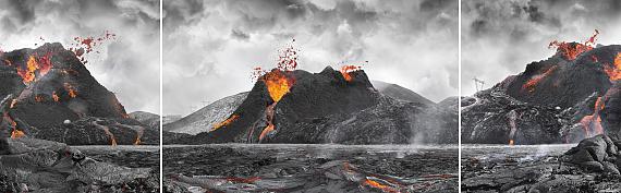 Michael Najjar
eruption, 2021
Format 1: 130 x 108 | 132 x 200 | 132 x 108 cm, edition of 6 + 2 AP
Format 2: 65 x 54 | 65 x 100 | 65 x 54 cm, edition of 6 + 2 AP
Hybrid photography, archival pigment print, aludibond, diasec
custom-made wood/ aluminium frame