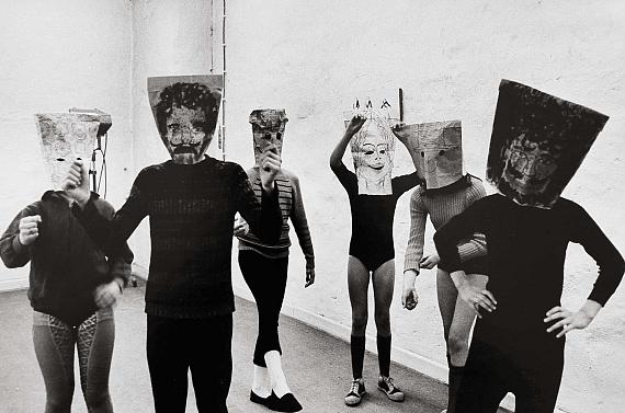 Pantomimegruppe, 1977 © Deutsches Historisches Museum, Nachlass Uwe Steinberg