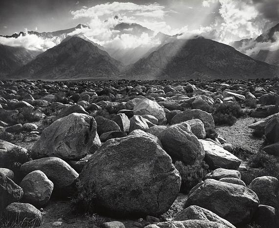 Lot 27 ANSEL ADAMS (1902–1984) Mount Williamson, from Manzanar, Sierra Nevada, California 1944Estimate € 30000-40000
