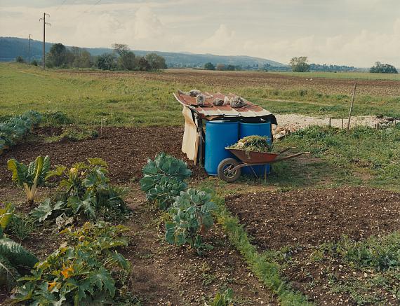 Simone Nieweg
Landscape with Vegetable Beds and Wheelbarrow, Pontarlier, 2004
© Simone Nieweg, VG Bild-Kunst, Bonn 2023