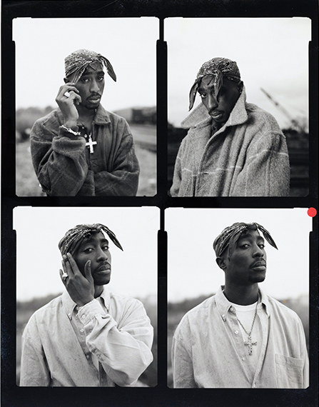 Tupac, Atlanta, GA 1993, contactsheet © Dana Lixenberg, courtesy of the artist and GRIMM Amsterdam | London | New York


