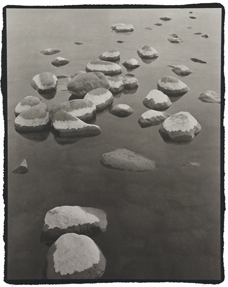© Koichiro Kurita 'Stones in the Lake' Lake Superior, MN 2000, Platin Palladium Print