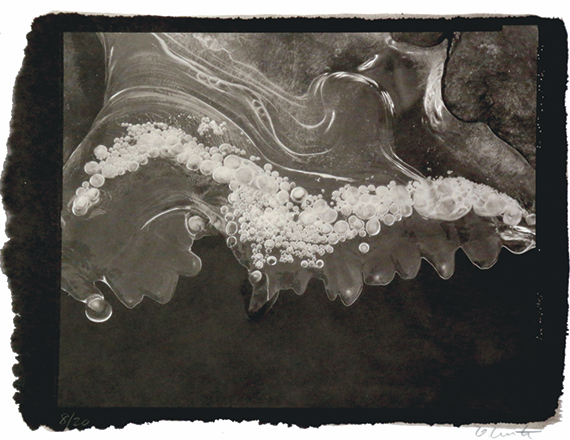 © Koichiro Kurita 'Ice Bubbles', Platin Palladium Print