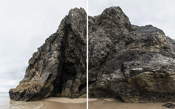 OLAF OTTO BECKER
COASTAL ROCKS, CORNWALL, ENGLAND, 2023
ARCHIVAL PIGMENT PRINT ON ALUDIBOND, DIPTYCH
180 x 149 cm / 70 3/4 x 58 2/3 inch
Edition of 2 + 1 ap
Courtesy Galerie Nikolaus Ruzicska und Olaf Otto Becker