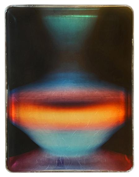 GIOVANNI CASTELL
CALICIS 2, 2023
SILKSCREEN ON ACRYLIC GLASS, EPOXY RESIN
UNIQUE
105 x 80 x 3 cm / 41 1/3 x 31 1/2 x 1 1/4 inch
Courtesy Galerie Nikolaus Ruzicska und Giovanni Castell