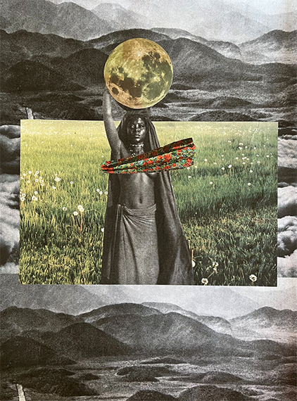 Christa David
The elements gathered in the evening, 2022
Photography and collage on paper
76.2 x 55.88 cm