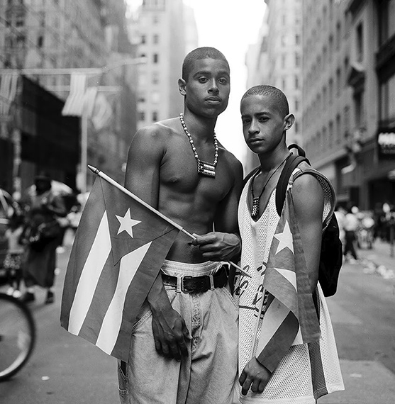 Brothers Danny and Carlos, Puerto Rican Day Parade, New York City, 1995
© Janette Beckman